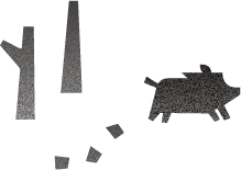 いのししのイラスト